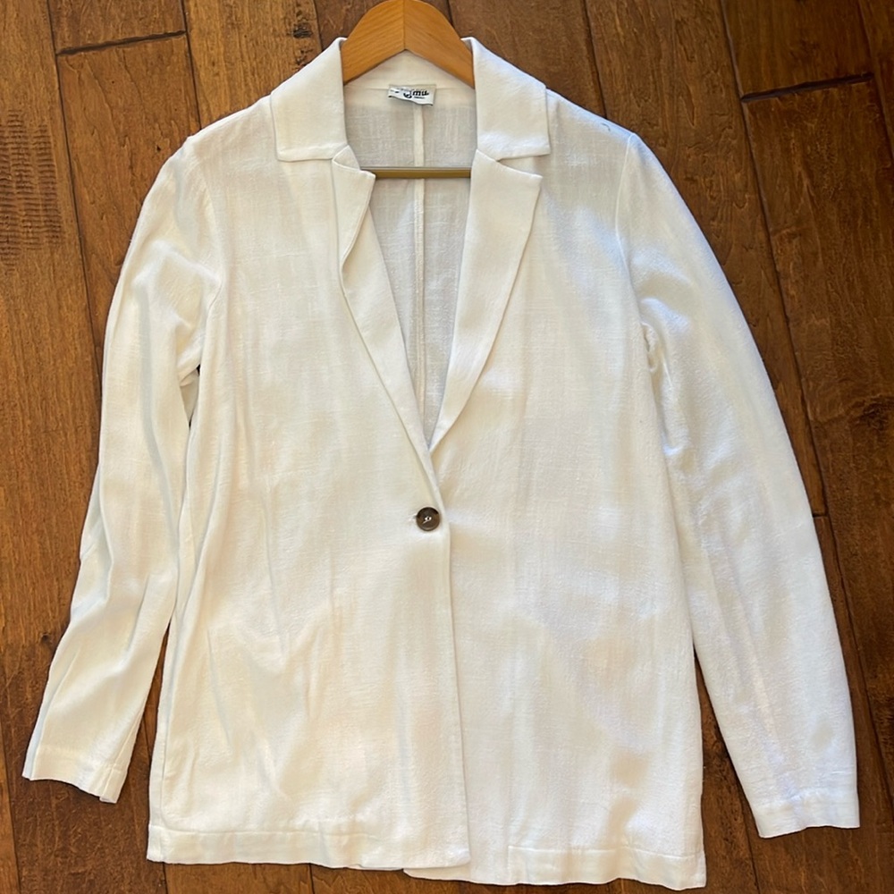 Show me your Mumu linen jacket